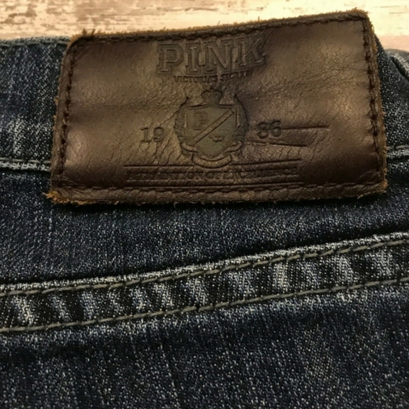 SOLD: Victoria Secret Pink Limited Edition jean shorts 4 - Picture 4 of 5